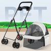 Foldable Pet Stroller Cat Dog Car Cart Puppy Kitten Teddy Cart Lightweight 2 In 1 Pet Stroller For Outdoor Travel Pet Stroller