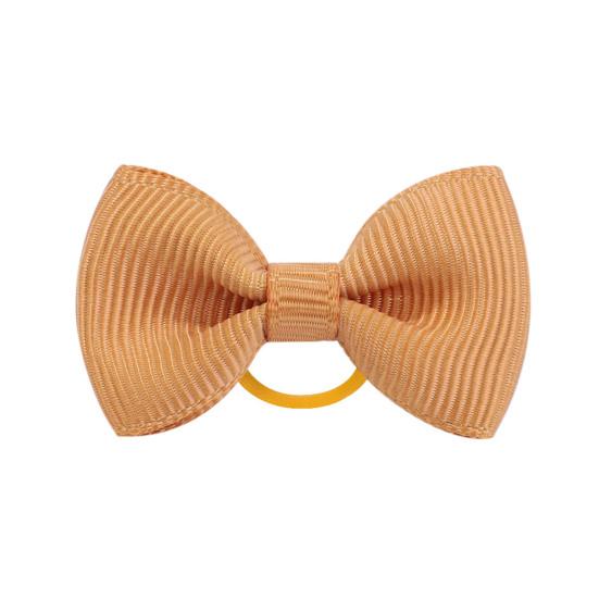 Puppy Dog Hair Bows with Rubber Bands Handmade Small Bowknot Dog Hair Accessories Pet Grooming Supplies