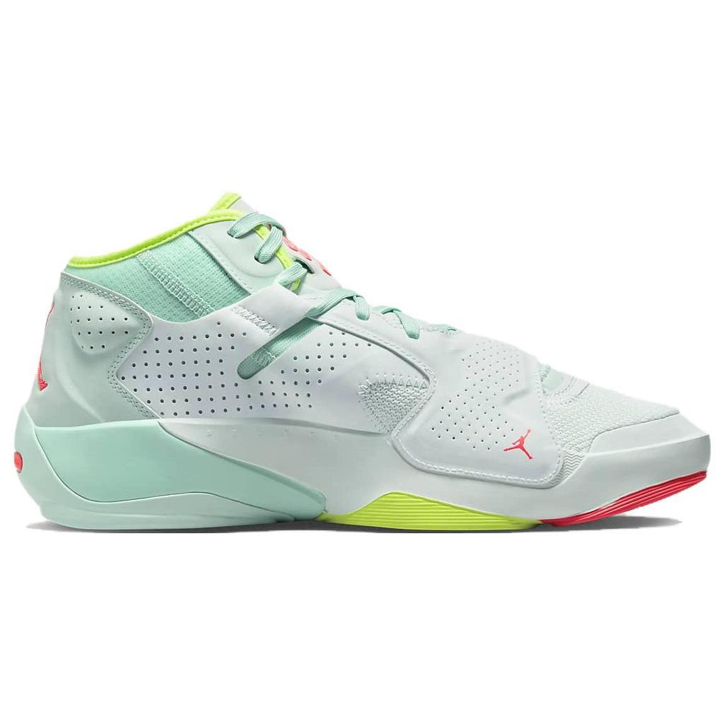 Air Jordan Zion 2 PF Spring Hoops Мужские Кроссовки Зеленый Едва-зеленый Вольт DM0858-367