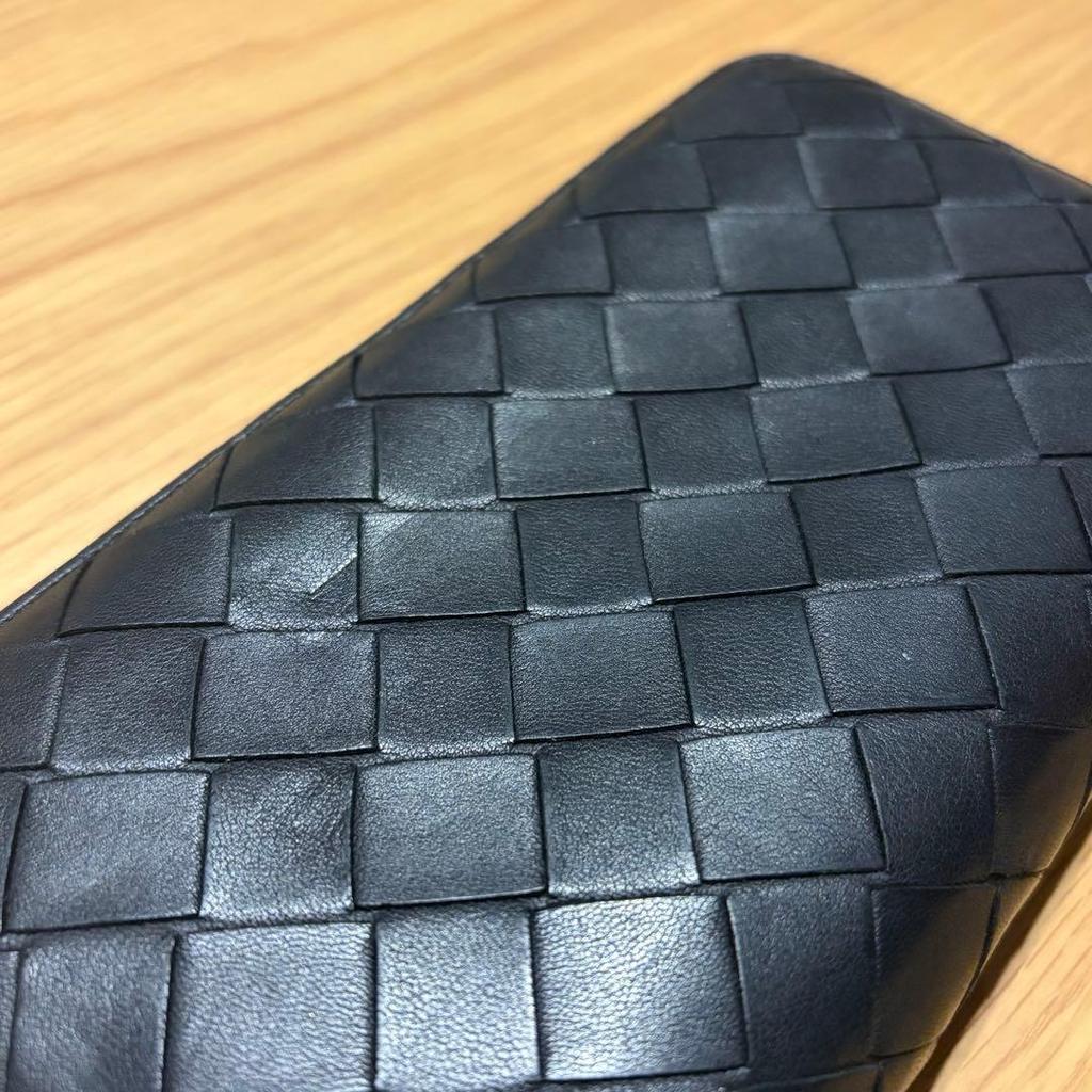 Used Bottega Veneta Intrecciato Long Wallet