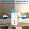 Dehumidifier For Home Moisture Absorber Electric Quiet Portable Dehumidifiers For Bedroom Basement Office Deodorizer Air Dryer