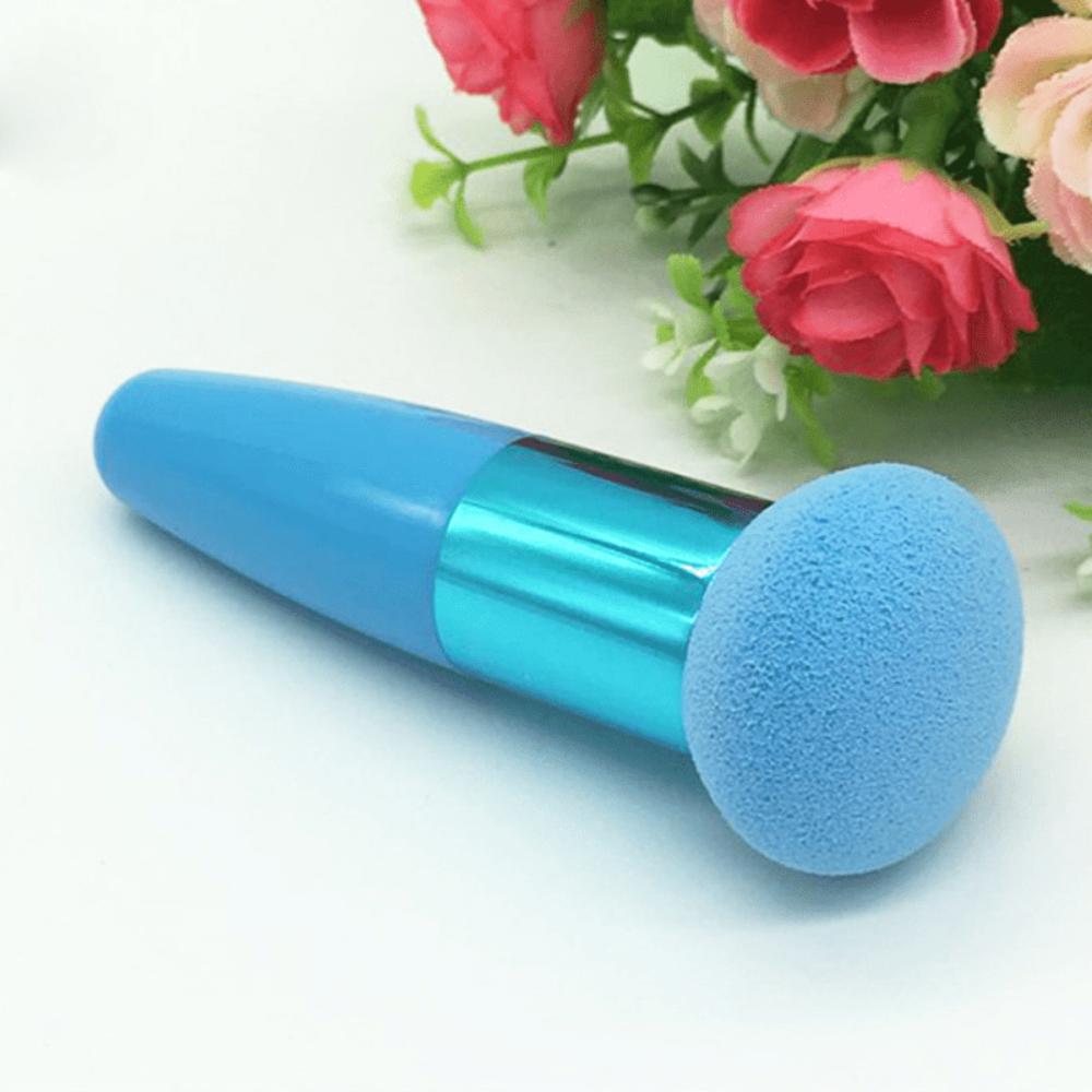 1 шт. Спонж для тонального крема с ручкой Beauty Blender Cosmetics Makeup Sponge Mushroom Stick