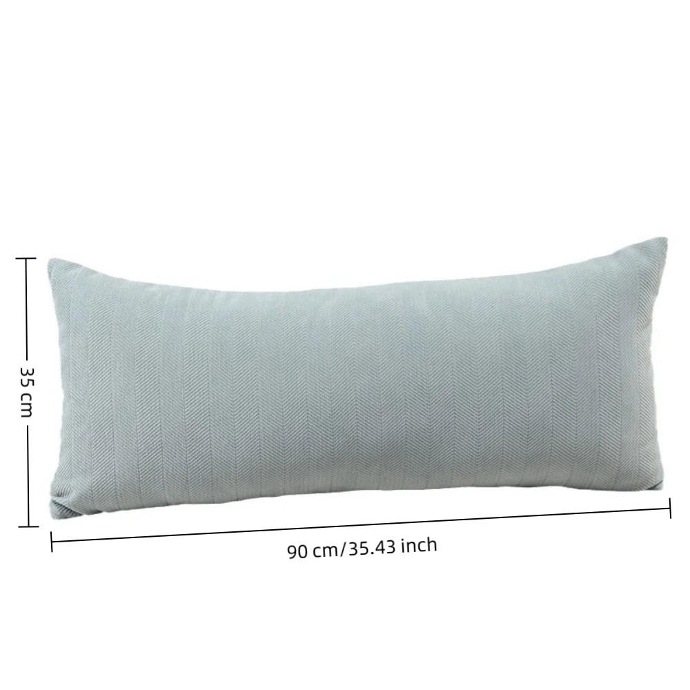 35*90cm Long Pillow Cover Soft Fabric Pillowcase Covers Nordic Lumbar Pillow Cover Home