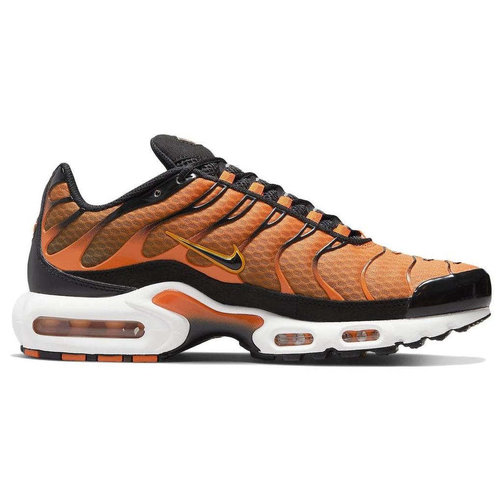Nike Air Max Plus Безопасный оранжевый/Черный Мужские кроссовки Белый/Университетский золотой DM0032-800