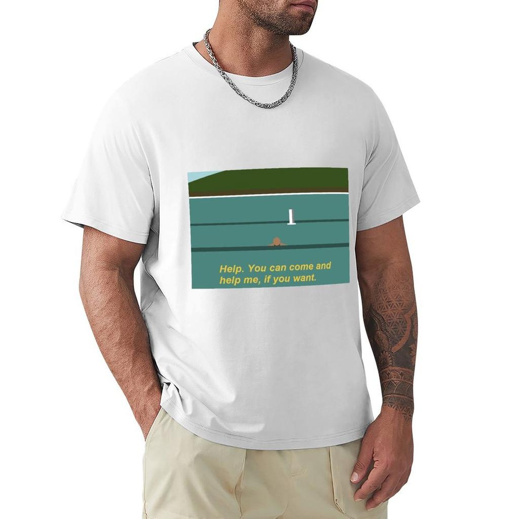 Jax Is Drowning Tshirt Summer Print Short Sleeve Tee