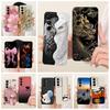 Для Samsung Galaxy A56 5G Чехол A16 A26 A36 Крутой Чехол для Телефона с Рисунком Совы и Дракона Для Samsung A16 A 26 56 Galaxy A36 Мягкий Чехол Сумки