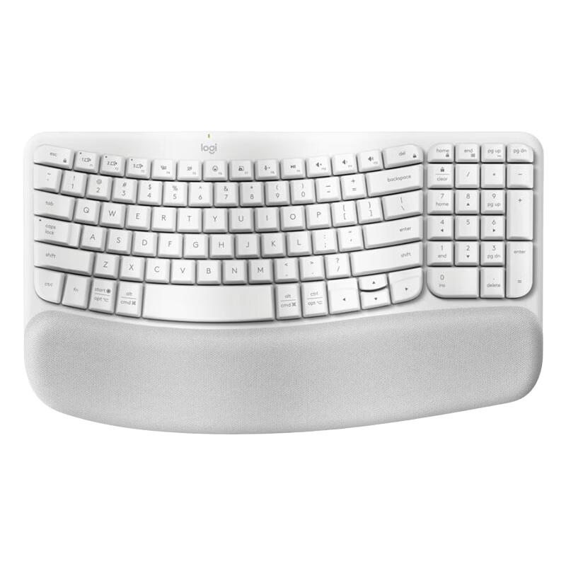 Logitech Эргономичная беспроводная клавиатура Wave Keys