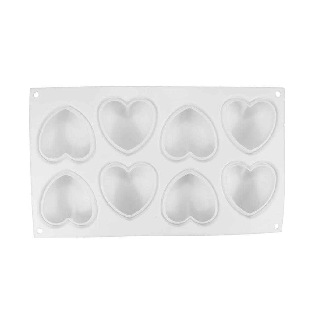 Силиконовая форма для мыла «Сердце любви», набор для изготовления свечей своими руками, шоколадное мороженое, мыло, гипс, смола, украшения для торта, инструменты для выпечки