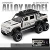 1:24  Защитник 6x6 Высокодетализированная литая модель автомобиля Металлический сплав Модель автомобиля Детские игрушки Коллекция Подарки C334
