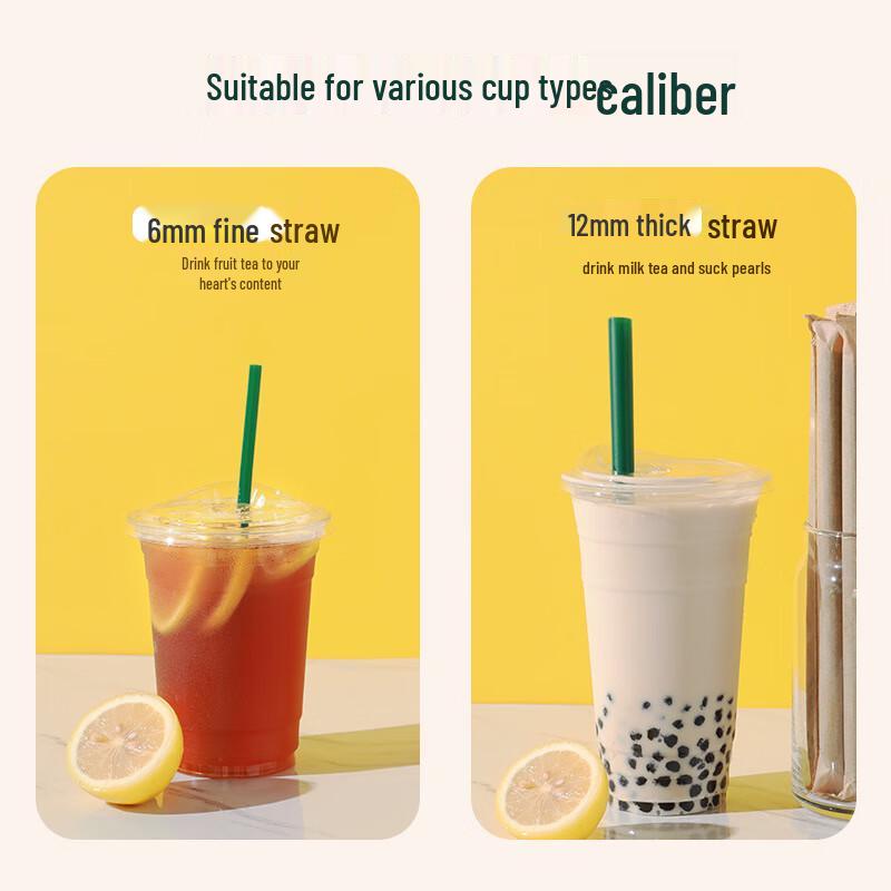 Yangge Biodegradable Disposable Pointed Straws
