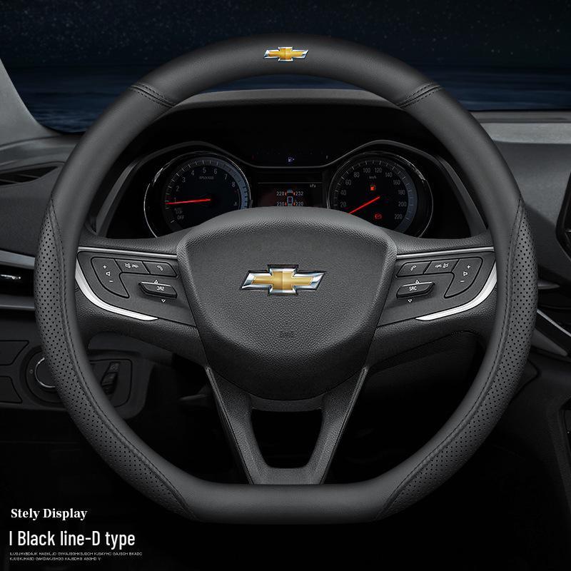 Чехол на руль для Chevrolet Equinox, Tracker, Trax, Blazer, Cruze, Cavalier, Malibu XL