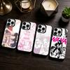A-Аниме N-Нана Осаки Чехол для телефона Для iPhone 17,16,15,14,13,12,11 Plus,Pro Max,XS,Цветной серебряный чехол для телефона