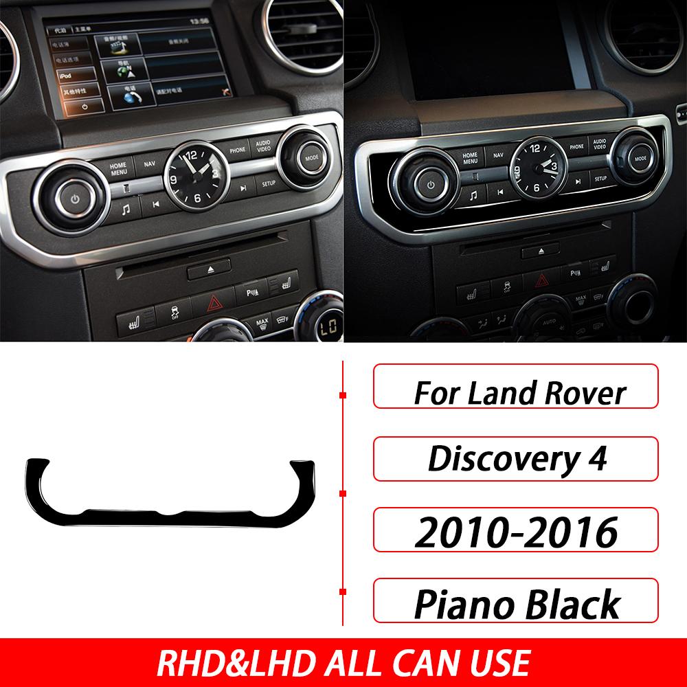 Для Land Rover Discovery 4 2010-2016 Аксессуары для интерьера автомобиля из углеродного волокна Панель мультимедиа Крышка кнопки двигателя Накладка Стикер