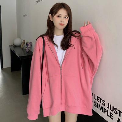 Осенне-зимняя женская стеганая толстовка на молнии больших размеров, повседневная куртка с круглым вырезом и капюшоном, кардиган с длинными рукавами