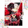 Disney Набор для алмазной живописи Cruella 5D DIY, подходит для начинающих и любителей рукоделия, украшение интерьера