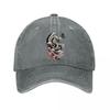 Mythic Dragon Blossom Ink Emblem  New Vintage Washed Cotton Baseball Cap Sun Hats
