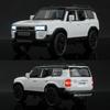 1:32 Внедорожник Prado Модель Автомобиля Игрушки Сплав Литье под Давлением Оттяжка 6 Дверей Открываются Звук Свет Внедорожник Подарки для Детей Коллекция