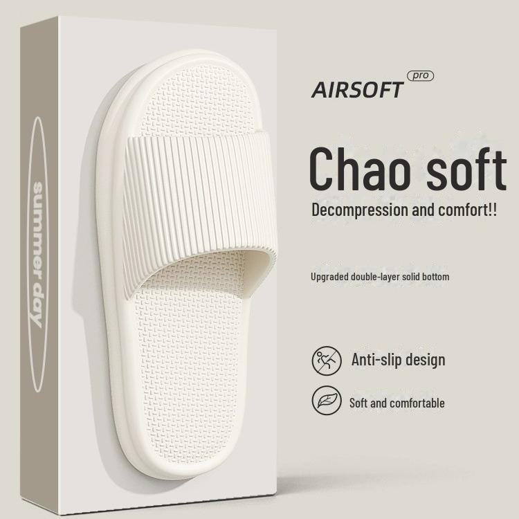 2024 Summer EVA Slippers for Men and Women - Comfortable, Non-Slip Design for Home, Bathroom, and Hotels.