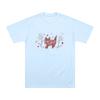 Beabadoobee SCRIBBLE CAT Футболка Летняя Молодежная Хлопковая Свободная С коротким рукавом Унисекс Топ Y2k Винтажный Оверсайз Unseix Высококачественный Комфортный Топ