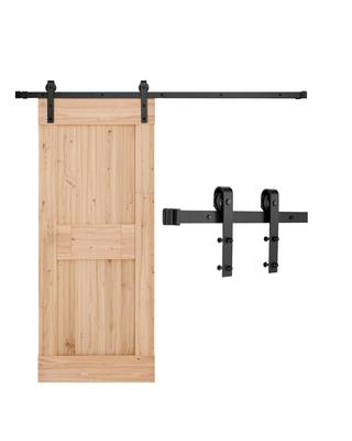 6.6FT Sliding Barn Door Hardware Kit, 330 LBS Weight Capacity