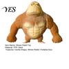 Kids Stress Relief Gadget Gorilla Squeeze Toy, Slow Rising Orangutan Fidget Toy Anxiety Reduction Animal Shape Sensory for Adults Office Desk Reliever