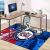 1pc Football Team Design Area Rug - Non-Slip, Soft & Cozy Floor Mat for Living Room, Bedroom, Office - Indoor/Outdoor Decorative Carpet