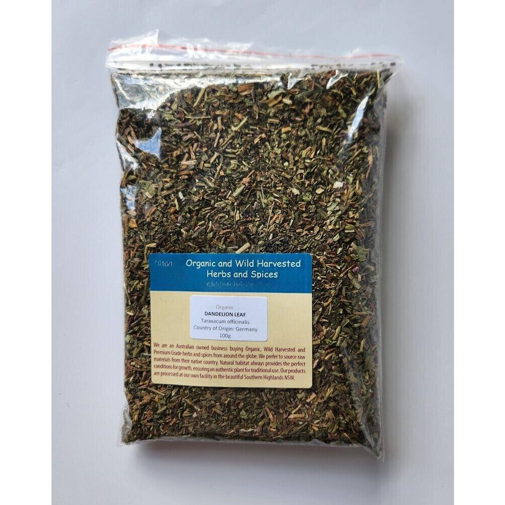 Органический чай из листьев одуванчика 100 г Taraxacum officinale Травяной настой