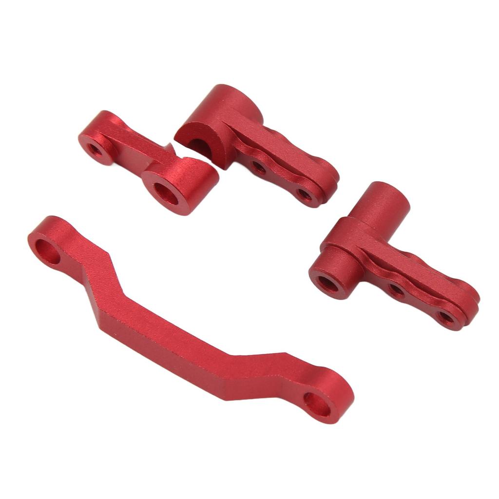 Aluminum Alloy Steering Group Kit RC Car Upgrades Parts for REMO 116 SMAX 1621 1625 1631 1635 1651