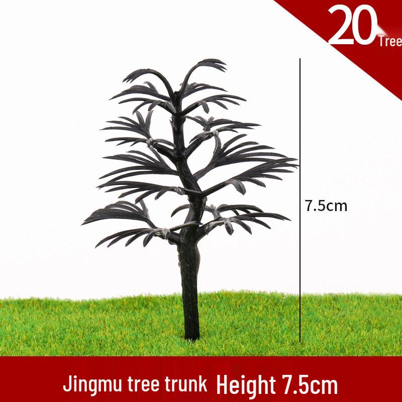 DIY Model Tree Set: Finished Landscape, Terrain, and Street Tree Ornaments