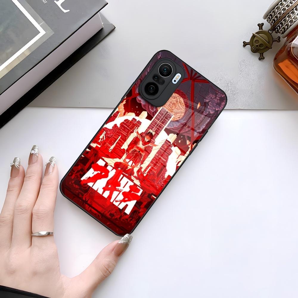 Чехол для телефона с изображением фильма Акира 1988 года для Xiaomi 15 14 13 12 Mi 11 Pro ultra Lite стеклянный Чехол