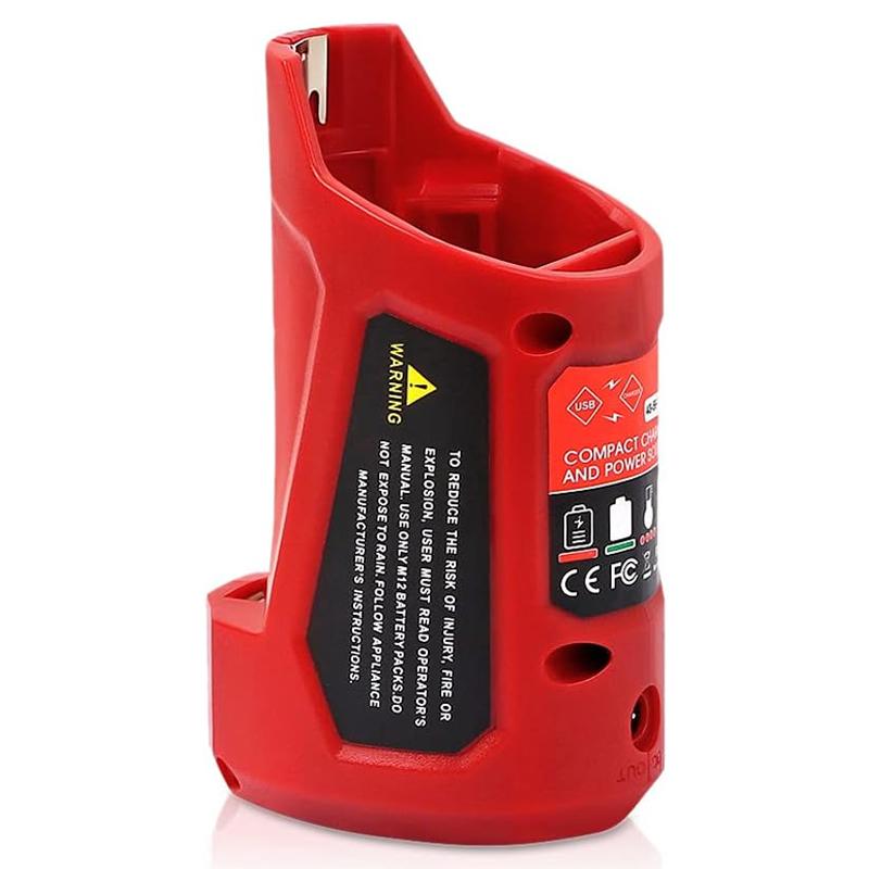Зарядное устройство USB-адаптер для литиевой батареи Milwaukee 12V Адаптер-зарядное устройство для Milwaukee