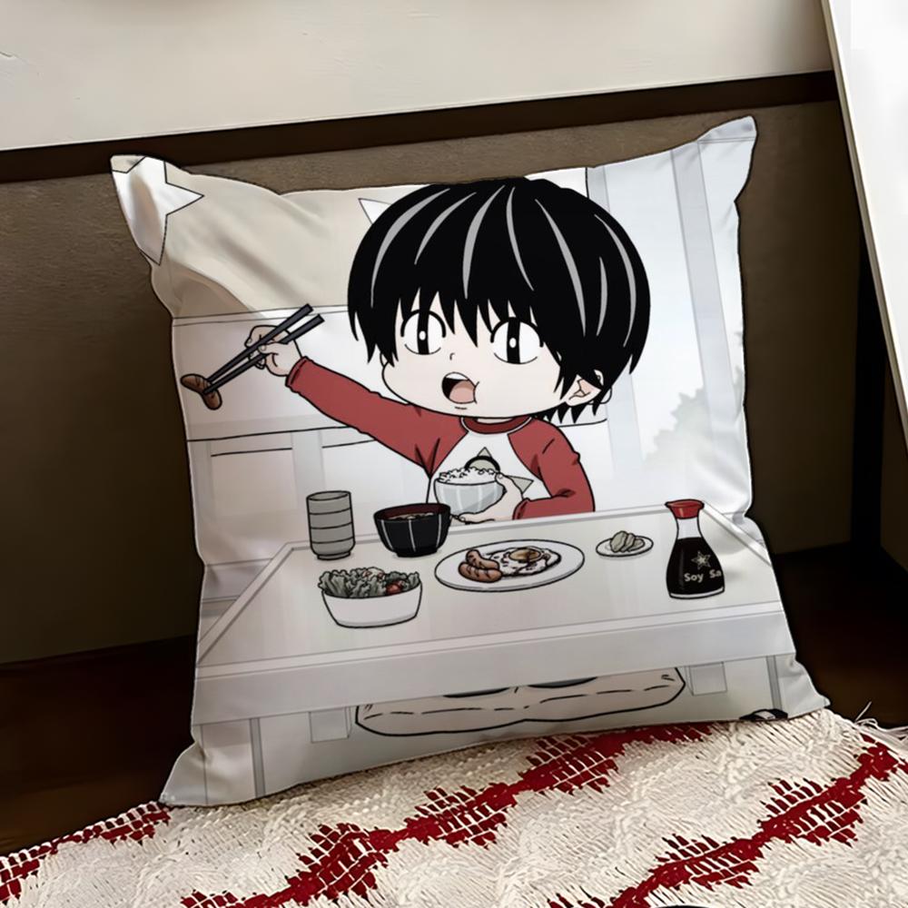 KKotaro Lives Alone Cushion Cover Reversible Soft Durable Pillow Cover Home Car MultiScene Use for Daily Comfort