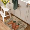 1Pcs Anti Fatigue Kitchen Rugs, Easter Bunny  Print Waterproof Non-Slip Thick Cushioned Kitchen Mat Heavy Duty Comfort Standing Mat for Kitchen