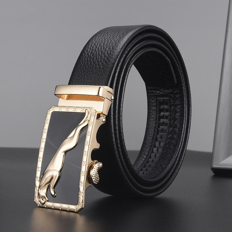 Ремень мужской высококачественный сплав автоматическая пряжка Zhongqing деловой ремень ремень мужской ремень