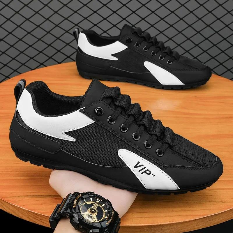 Мода 2024 года, роскошные сетчатые спортивные мужские кроссовки, дышащая обувь Tenis Para Hombre, модная повседневная обувь, летняя студенческая обувь