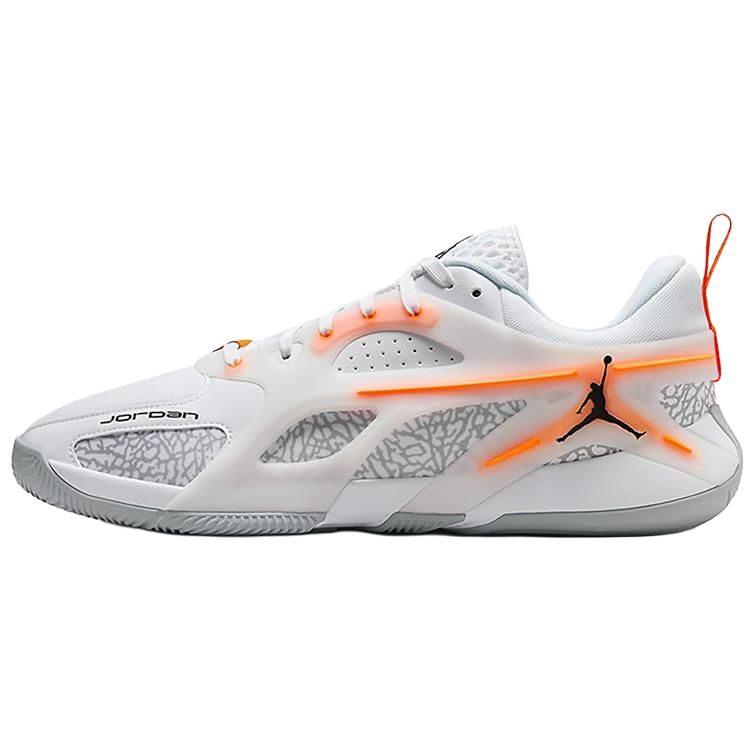 Jordan Heir Abrasion Resistant Low top Basketball Shoes Unisex White IO0409-108