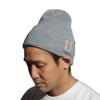 Шапка Carhartt A18 из акрила, меланжево-серая,