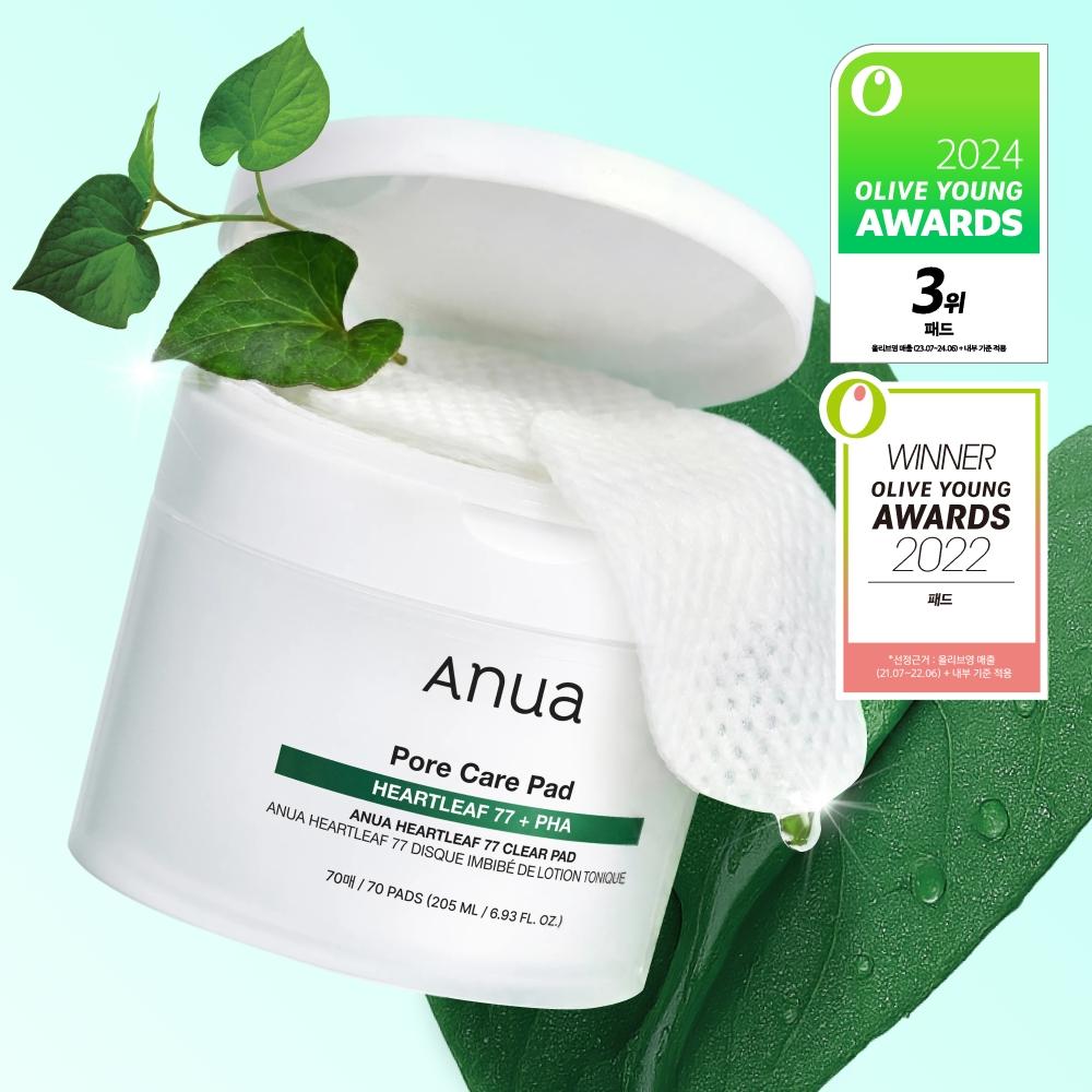 Anua [resin Pick] 4 Types Of Anua Pads Single Item  Houttuynia Corn Pdaln Catechin Txa 