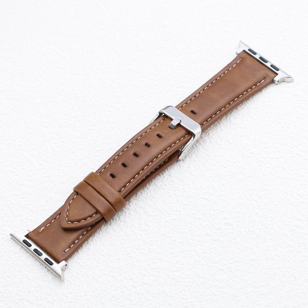 Кожаный ремешок для Apple watch Ремешок 44 мм 40 мм 45 мм 41 мм 42 мм 38 мм 49 мм 46 мм браслет iwatch series10 Ultra 2 9 SE 8 7 6 5 4