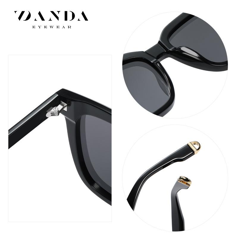 Wanda Eyewear's new collection of acetate-framed sunglasses features classic European and American square designs, suitable for both men and women,