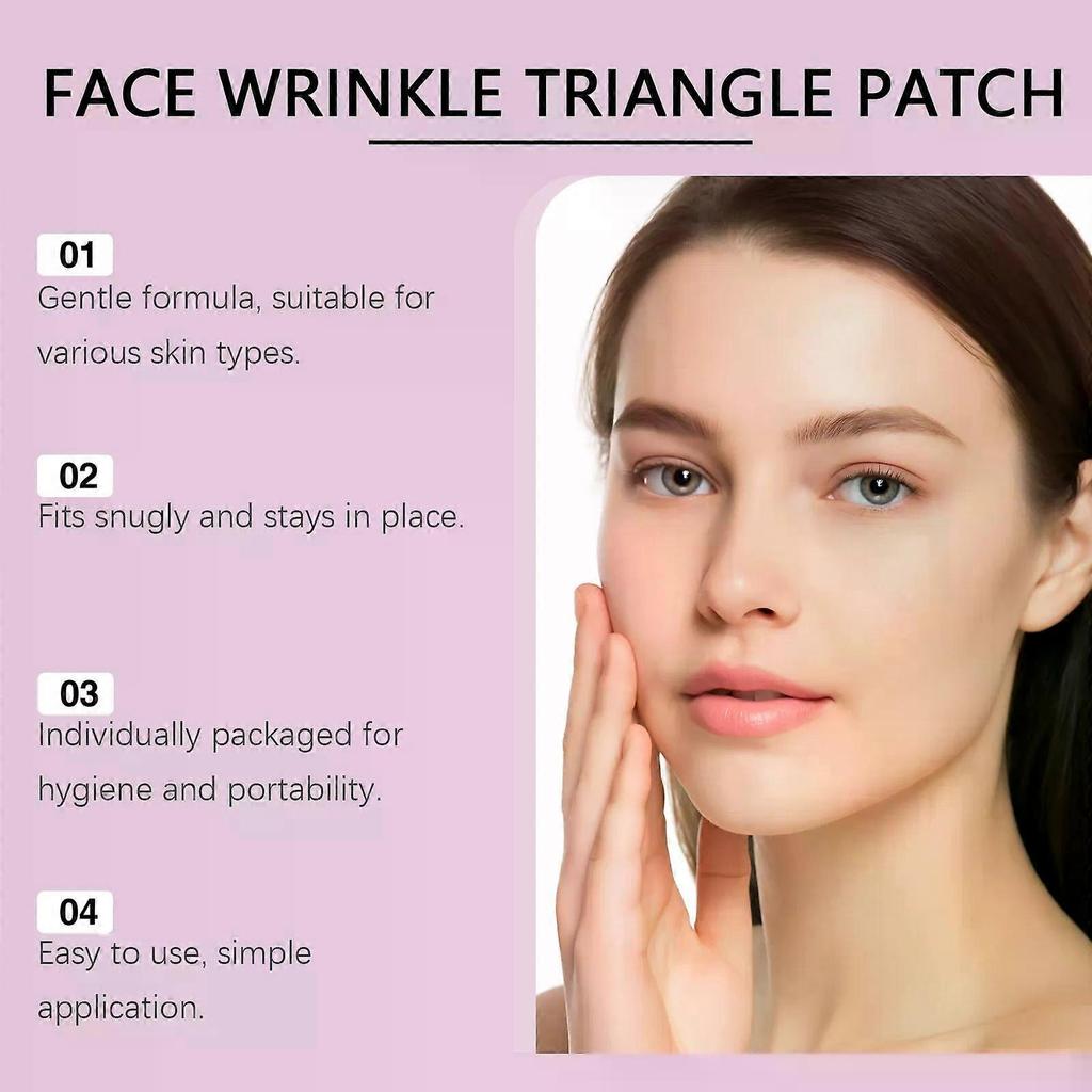 Anti Facial Wrinkle Patches: Anti Wrinkle Patches Overnight - Smile Line Pathces - Facial Wrinkle Patche for Forehead, Smile Line, Under Eyes