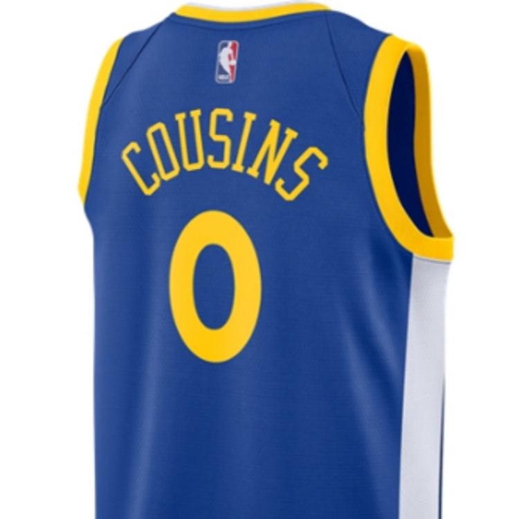 Nike X NBA Голден Стэйт Уорриорз ДеМаркус Казинс джерси 864475-403