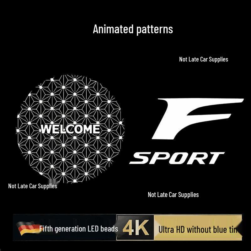 Добро пожаловать, световые элементы на двери Lexus ES Dynamic Edition для моделей ES200, 300h, RX, IS, LS, UX, LM