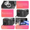 500W Smoke Machine RGB 3 LED Mixed Color Fog Machine with Remote Control Stage Smoke Ejector for DJ Halloween Christmas