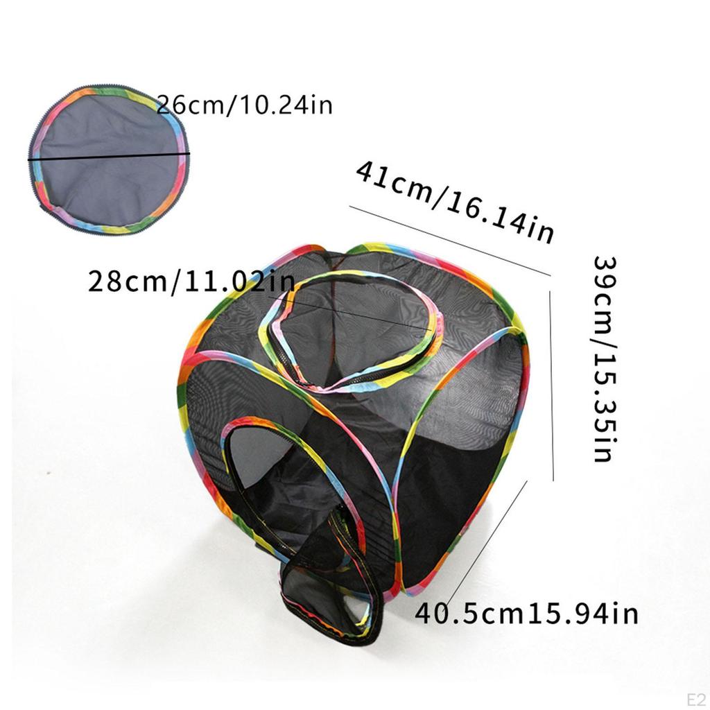 Туннель для кошек, манеж для собак на открытом воздухе, дышащий, домик-убежище для щенков кроликов на открытом воздухе