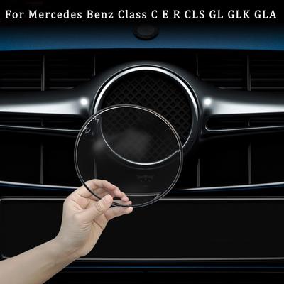 Для Mercedes Benz Class CER CLS GL GLK GLA CLA X177 X156 W205 W212 W213 GLK200 260 Защитная крышка эмблемы передней решетки