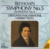 CD ЛЮДВИГ ВАН БЕТХОВЕН - ДРЕЗДЕНСКИЙ ФИЛАРМОНИЧЕСКИЙ ОРКЕСТР - Симфония № 5 / Симфония № 4 19453 Master Digital 1987 Германия Классика Б/У