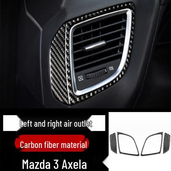 Mazda 3 Axela Панель отделки воздуховодов из углеродного волокна