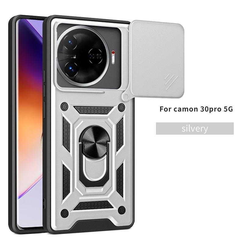 Роскошный откидной чехол для объектива камеры Tecno Camon 30 Pro 5G, противоударный бампер, устанавливаемый на автомобиль, магнитный чехол-подставка