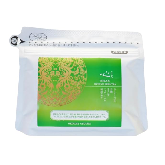 Ryukyu Herbal Tea Kokoro Relax 2g 10 packets x 5